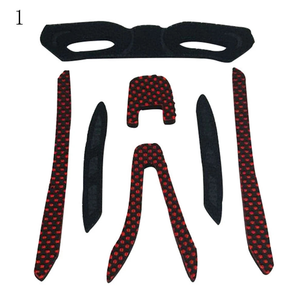 1 Set Helmet Padding Kits Mixed Size Sealed Sponge Replacement Motorcycle Bicycle Cycling Universal Foam Protection Pads Set