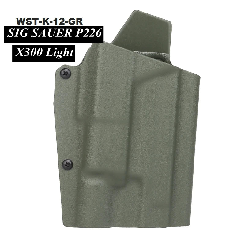 Kydex Holster-G17/19/19x/45 Beretta M9/1911/P226/.45 Handgun Holster Right Hand Hunting Pistol Case Light Beaing Gun Bag