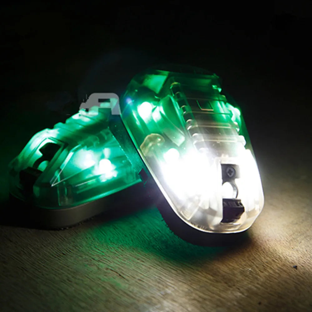 Hel star 6 Gen III Green/Red IR Signal Strobe Helmet Flashlight Outdoor Hunting Tactical Airsoft Helmet Light