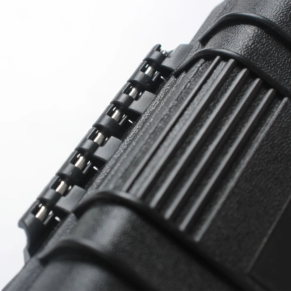 Waterproof Hard Protective Case with Customizable Foam, Portable Watertight Rugged Box Ideal for Pistol Electronics Equipment