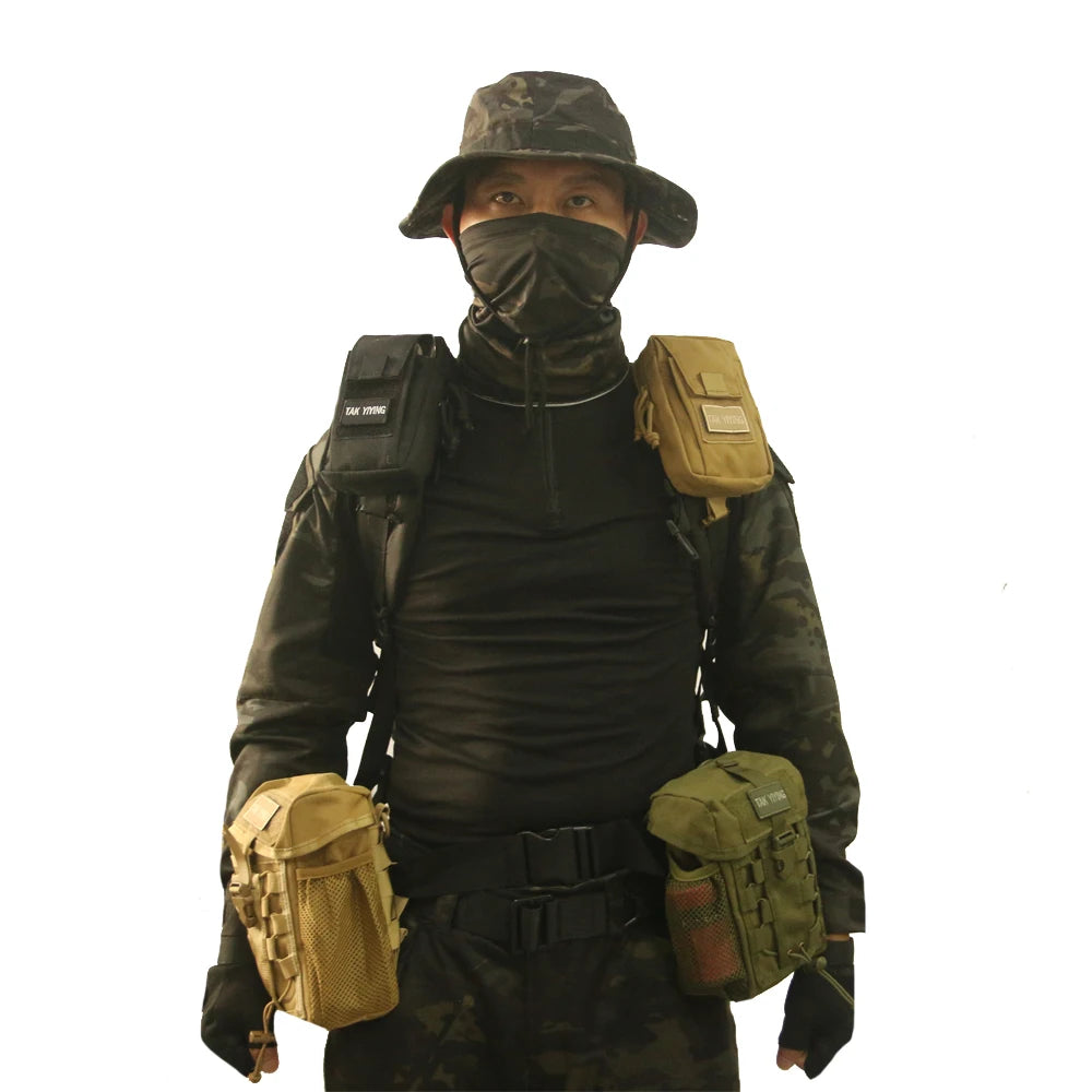 TAK YIYING Molle Pouch Bag Medical EMT Hunting Waist Belt Pack Outdoor Camping Hunting Army Utility Tool Kit Accessories EDC