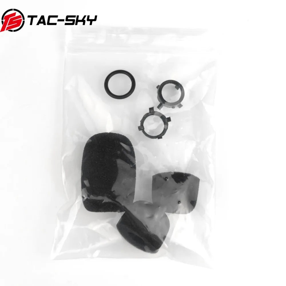 C3 C2   Tactical Headset Microphone Sponge Replacement Accessories