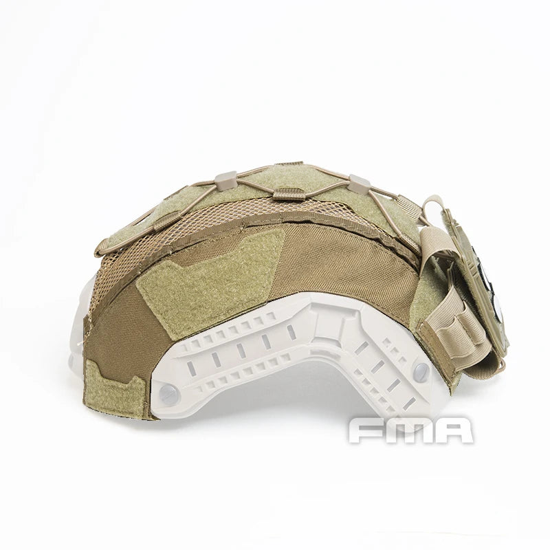 FMA Tactical Maritime Helmet Cover Multifunctional Battery Holder Balanced Pouch Bag BK/DE/MC