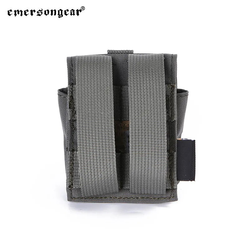 Emersongear Tactical LBT Style Single Frag Modular Grenade Pouch Mag Buckle Molle Bags Sports Hiking Outdoor Airsoft EM6369