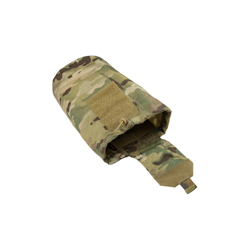 Tactical Pouch Airsoft Molle Drop Dump Pouch Outdoor Hunting Storage Recycling Foldable Magazine Bag Multicam