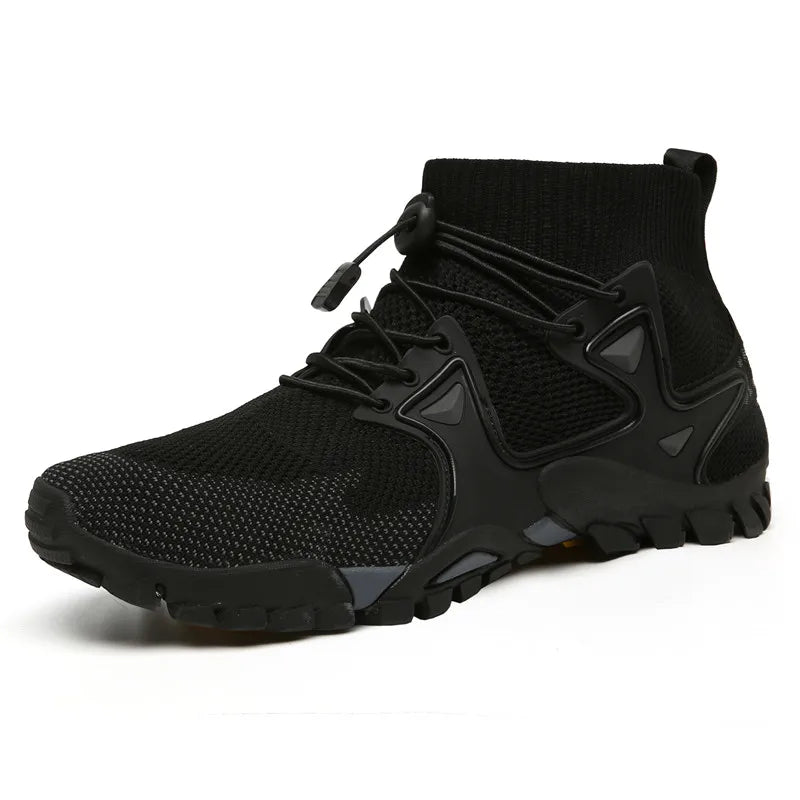 Summer Men's Casual Shoes Mesh Breathable Men's Sneakers Outdoor Slip-On Men's Shoes Lightweight Men's Wading Shoes Hot Sale
