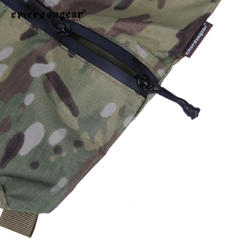 Emersongear EDC Storage Bags Tool Zippered Panel DWR Hunting Hiking Mesh Pouch Carrier Holder Travel Daily Pack 29X19cm M EM9050