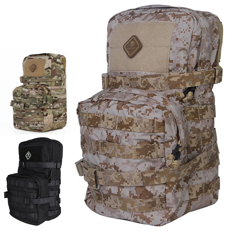 Emersongear Modular Assault Pack 3L Hydration Pouch MOLLE Water Bag Backpack Hunting Training Hiking Sales Clearance