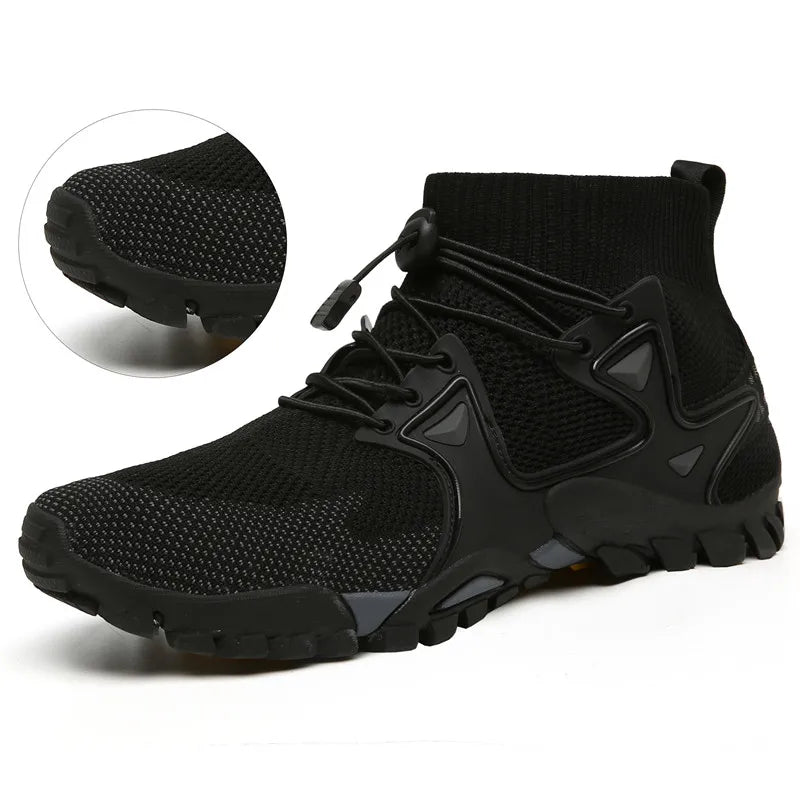 Summer Men's Casual Shoes Mesh Breathable Men's Sneakers Outdoor Slip-On Men's Shoes Lightweight Men's Wading Shoes Hot Sale
