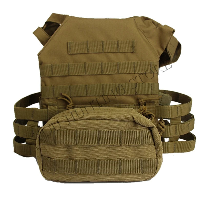 Tactical Molle Utility Pouch EDC Gadget Tool First Aid Backpack Vest Bag Camo Dump Drop Pouch Hunting shooting accessory Bags