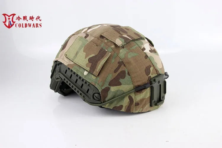 Outdoor tactical tor tactical helmet  / Green ruins MOX helmet cover