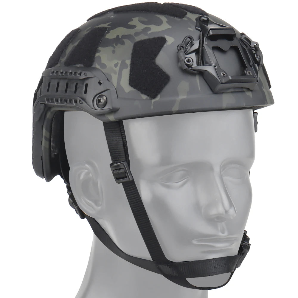 FAST Tactical Protective Helmet SF SUPER HIGH CUT Helmet Outdoor Hunting Shooting CS Airsoft Helmet Cycling Safety Equipment