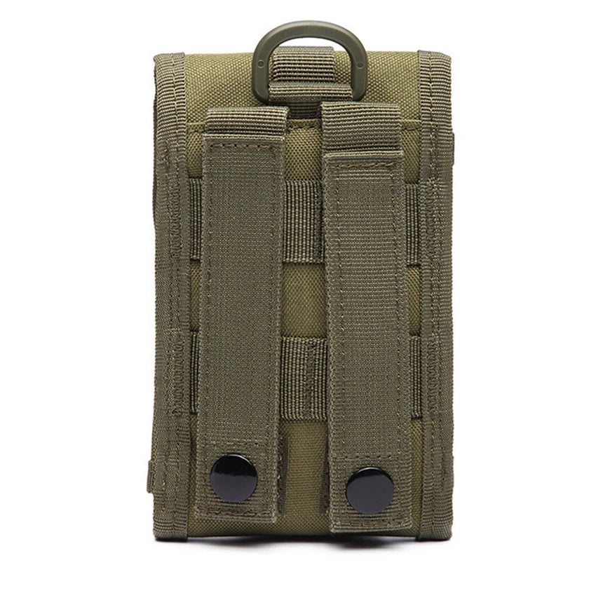 Molle Phone Pouch Outdoor Sports Tactical Molle Waist Accessories Bag Phone Belt Pouch Cell Phone Holder Mobile Phone Case