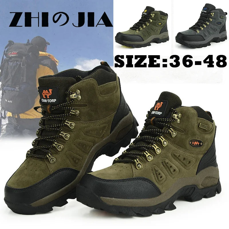 2026 Brand Classic Size 36-48 Outdoor Sports Hiking Boots Wear Resisting Men Women Work Shoes Footwear Mountain Sport Sneakers