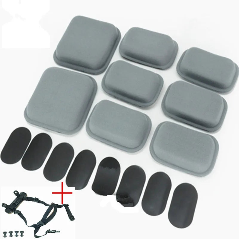 Tactical Hunting Helmet Accessories Protective Pad And Suspension System H-Nape for CP Helmet /MICH Helmet