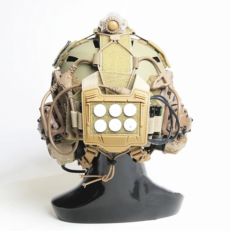 Universal Agility Bridge Cover for Tactical Helmet, Camo Airsoft Headwear, Tactical Helmet Accessories