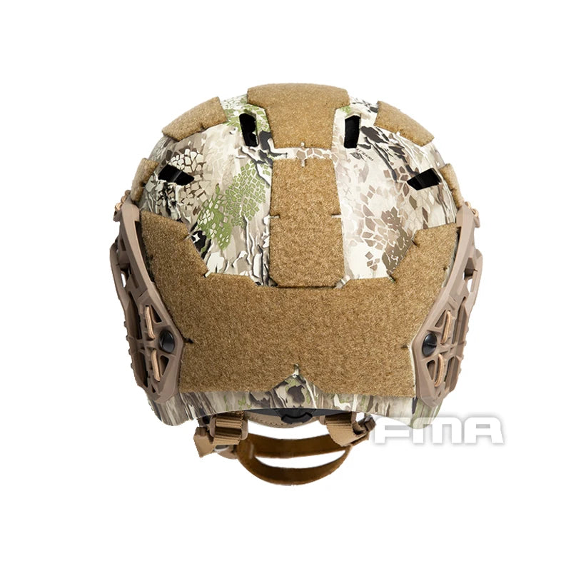 Caiman-Bump Ballistic Helmet, Liner Gear Adjustment,  Tactical Helmet with NVG Mount and Side Rail, Anti-collision