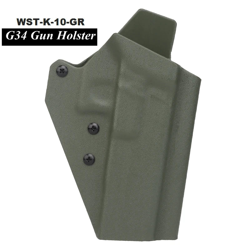Kydex Holster-G17/19/19x/45 Beretta M9/1911/P226/.45 Handgun Holster Right Hand Hunting Pistol Case Light Beaing Gun Bag