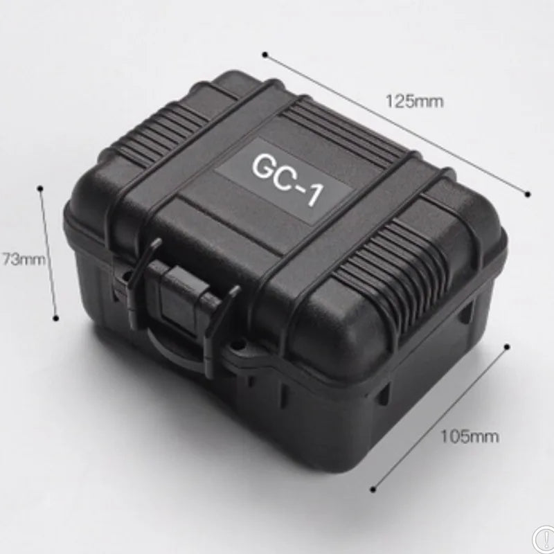Waterproof Hard Protective Case with Customizable Foam, Portable Watertight Rugged Box Ideal for Pistol Electronics Equipment