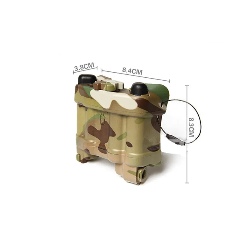 Tactical NVG AN/PVS-31 Battery Case Box No Function Dummy Model BK/MC