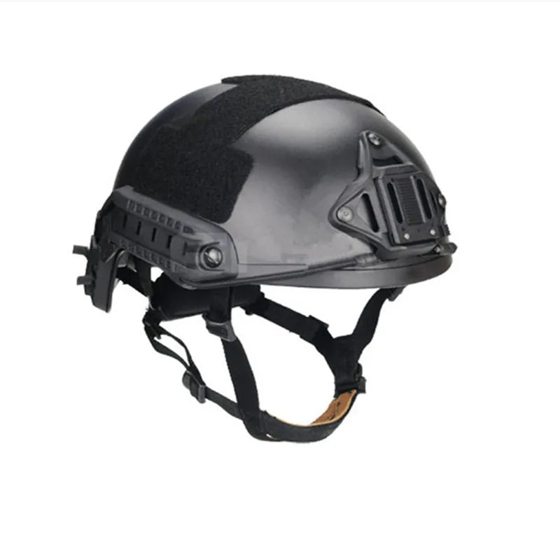 Tactical Skirmish Airsoft Ballistic Helmet With 1:1 Protecting Pat MOLLE Gear Hunting Combat TB1010
