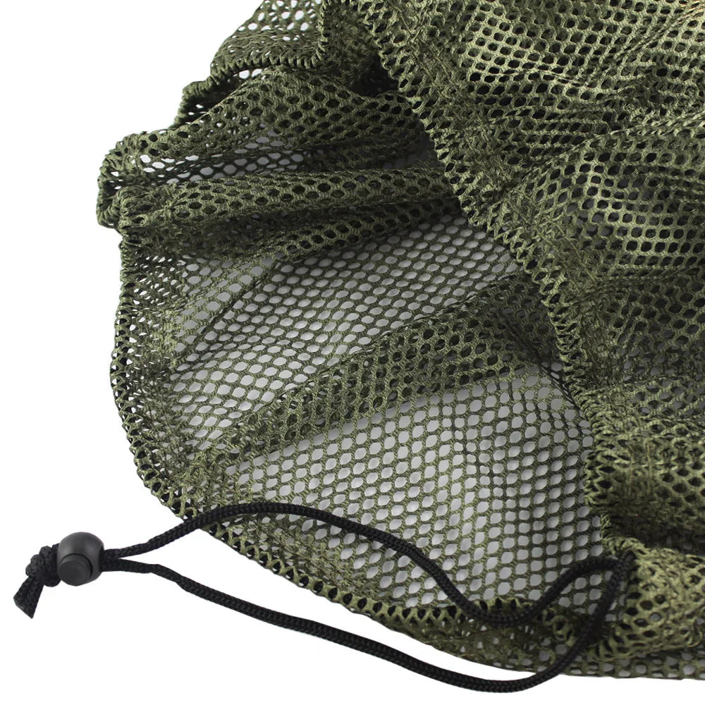 Fwoyonze 100cm x 75cm  Duck Goose Turkey Decoy Bag Mesh With Shoulder Straps Bird Hunting Net Mesh for Hunting Backpack