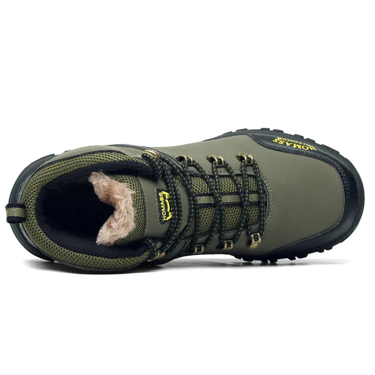 Men Waterproof Hiking Shoes Breathable  Boots New Outdoor Climbing Shoes Non-slip Trekking Sneakers For Men3