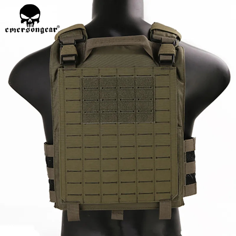 Emersongear Tactical Laser-Cut Quick Release 420 PLate Carrier Vest Light-Weight MOLLE LCS Special Plate Carrier Hunting Vest