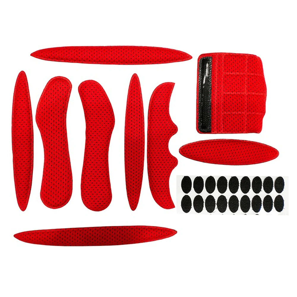 Helmet Pads 27PCS/Set Tactical Helmet Replacement Accessories Soft Insert Motorcycle Padding Kits Bicycle Bike Parts