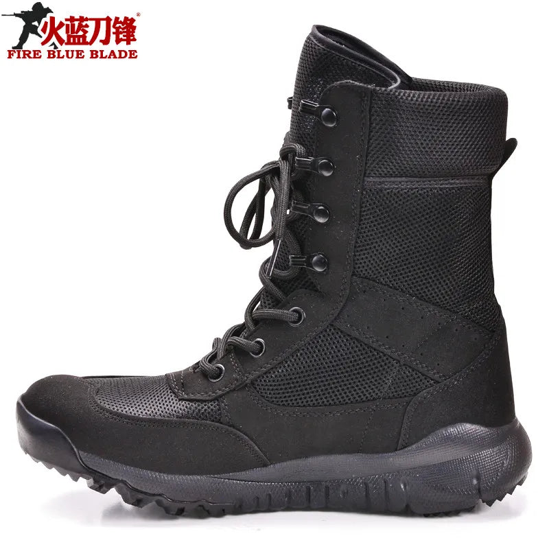 2025 New Blade Summer Mesh Breathable 07 Ultra-Light Men's Hight-Top Forces Boots