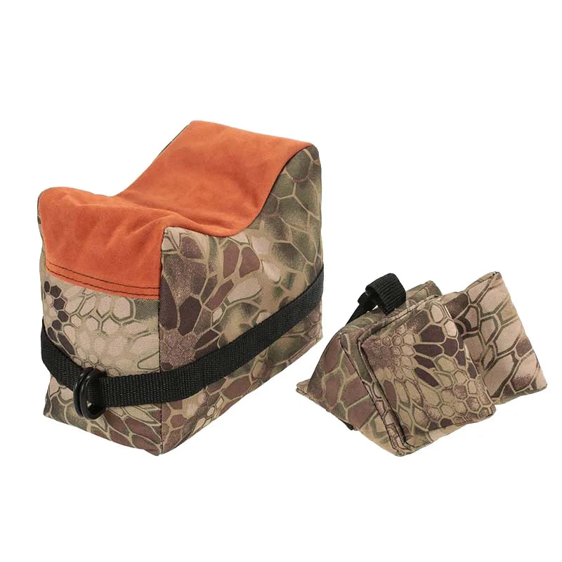 Front & Rear Hunting Tactical Bag Support Stand Pouch Unfilled Sandbag Shooting Rest Gun Accessories Bag