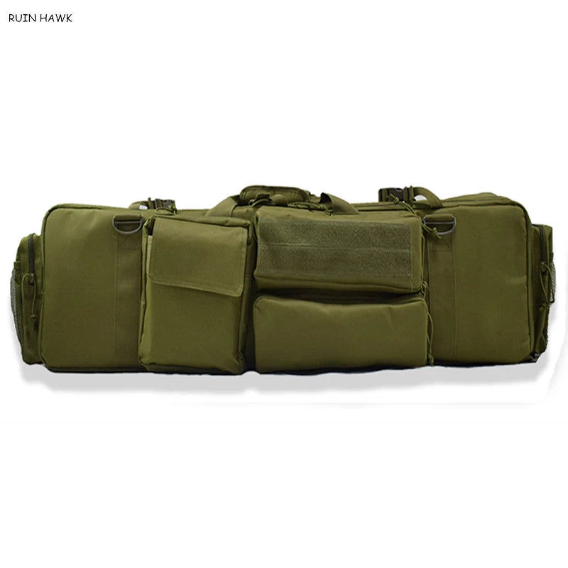 M249 Tactical Hunting Gun Bag Heavy Duty Gun Carry Bag 1000D Oxford Paintball Airsoft Air Gun Case With Shoulder Strap