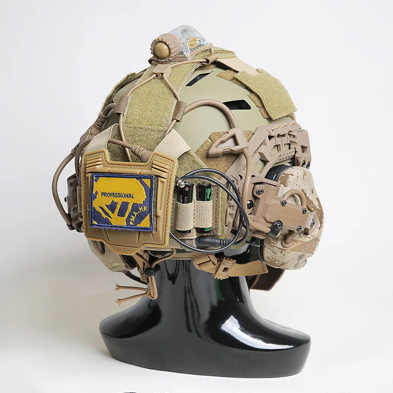 FMA Universal Agility Bridge Cover For Tactical Helmet Hunting Tactical Combat Helmet Pouch CS Wargame Sport Helmet Cover