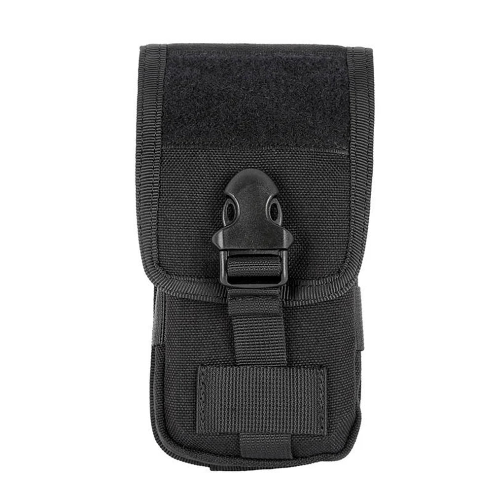 Tactical Double-layer Phone Pouch Hunting Camouflage Molle Bags Outdoor Hunting Molle Fanny Bag Waist Bag Outdoor Sport Bag