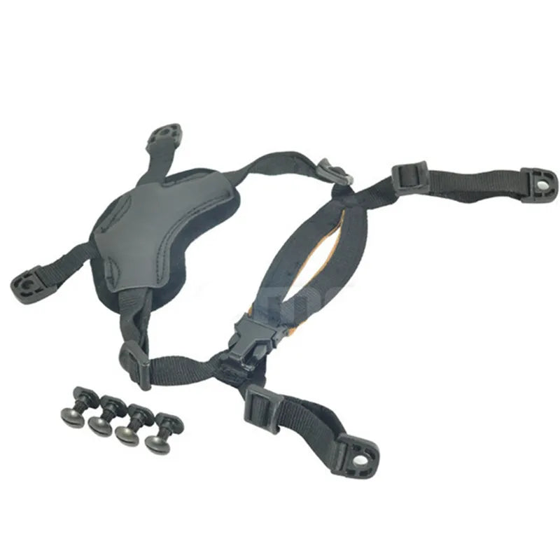 General Suspension X-Nape Adjustable Strap Helmet, Tactical Helmet Accessory for Hunting, Shooting, Climbing, Paintball