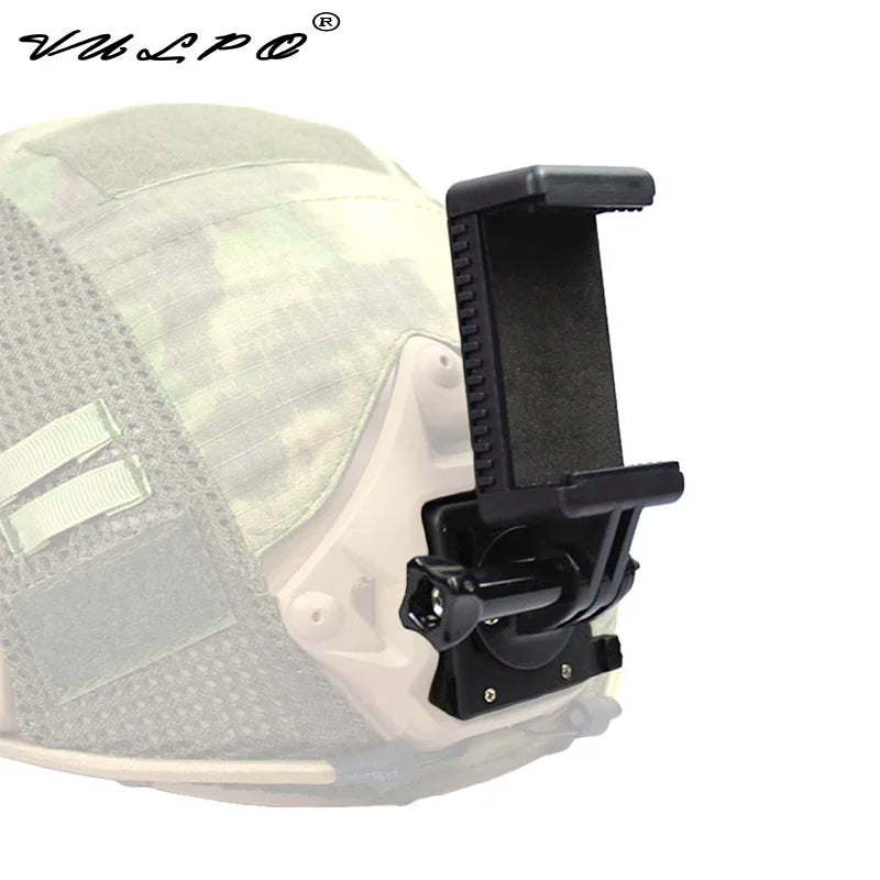 VULPO Tactical Helmet NVG Mount Base Connecter Adapter Fixed Mount For Mobile Phone Gopro Hero 1 2 3 4 Camera Accessory