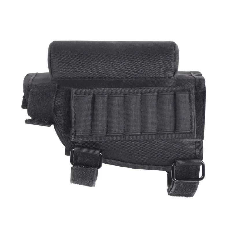 Rifle Stock Butt Bag Tactical Pouches Multifunctional Magazine Pouch for Ammo Storage Reload Suppressor Shotgun Shell Holder