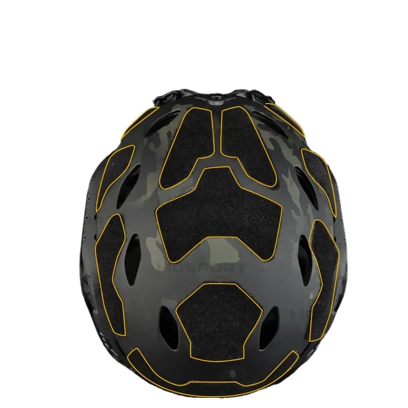 Tactical High Cut Helmet with Velcro Fastening System Compatible with WOSPORT FAST Helmet Accessories Modified Wool