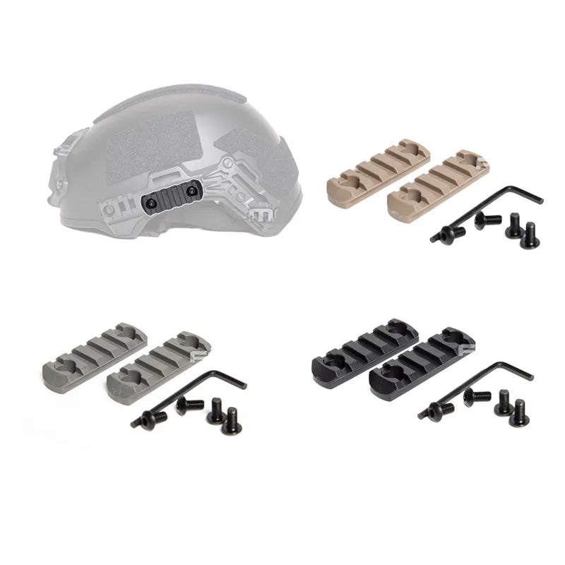Outdoor Sports Tactical Wendy Helmet Guide Rail Accessories 5-SLOT Mounting Kit TB1421