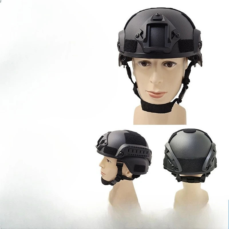 Tactical Helmet for Outdoor Sports, CS Field Game, Cycling and Airsoft, Multifunctional Protection Helmet