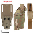 Right / Left Hand Tactical Holster for G17 Gen4 G19 with X300U Lights Quick Release Hunting Shooting Gun Drop Leg Holsters Case