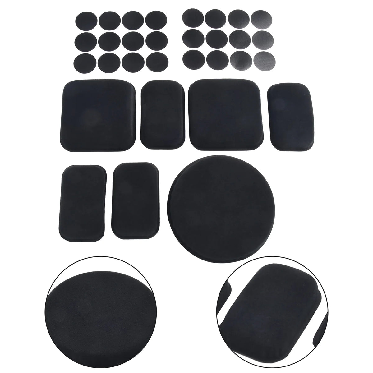 1/7pcs Helmet Pads Soft Helmet Protective Pads Shockproof Inner Lining Memory Foam Helmet Pads Helmet Accessories