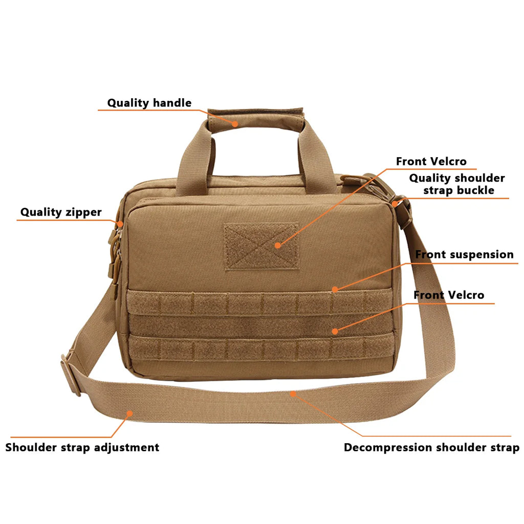 Tactical New outdoor Shoulder Bag Field Waterproof Bag Multi-Function Large Capacity Magazine Storage Bag