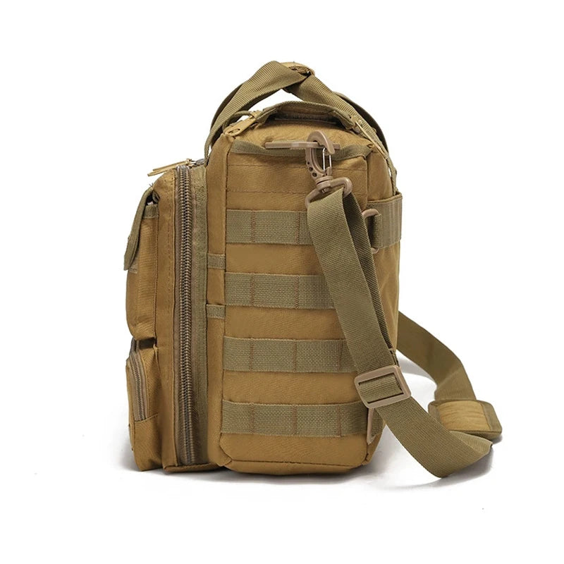 Tactical Single Shoulder Backpack Large Capacity Portable Shoulder Bag Outdoor Sport Camping Hiking Handbag