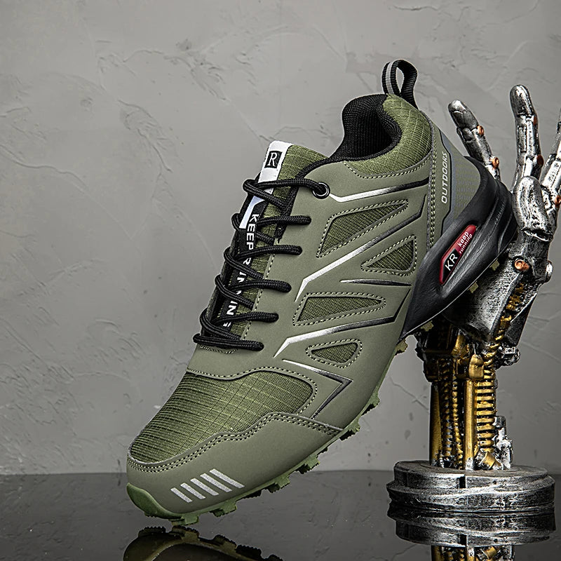 Waterproof Hiking Shoes Men‘s Outdoor Trekking Sneakers Mountain Climbing Camping Trainers Hunting Tactical Boots Bike Shoe Male