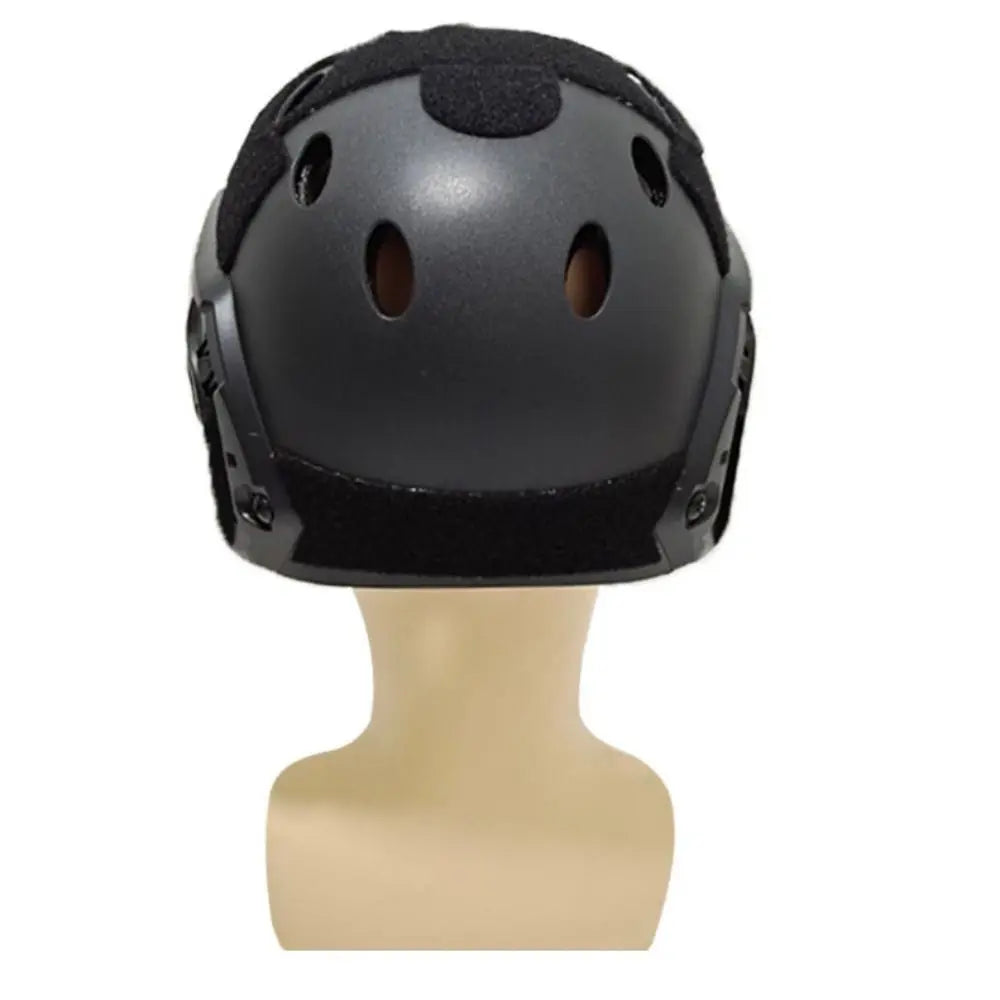 Sports Safety ABS Helmet One Size Black Khaki Green Protective Helmets Game Helmets
