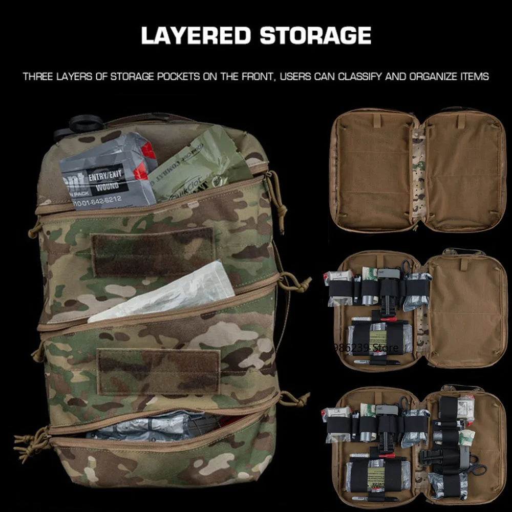 Tactical Backpack Hiking Waterproof Backpack SS Style DELTA Bag First Aid Backpack Backpack Survival Tools Storage Bag