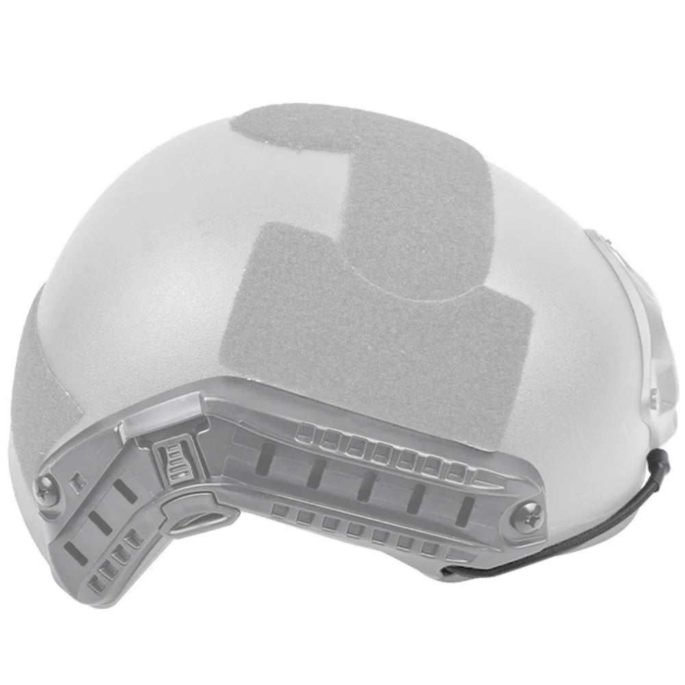 2pcs/set Tactical Helmet Guide Rail Safety Nylon Rope With Fixing Ring for Fast Helmet Military Helmet Accessories