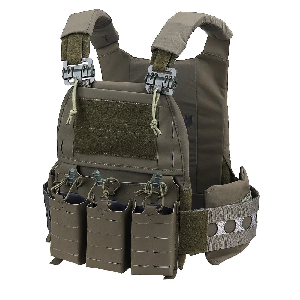 New Version Tactical FC V5 Plate Carrier Quick Release Vest Triple 556 Magazine Pouch MOLLE Hunting Airsoft Gear