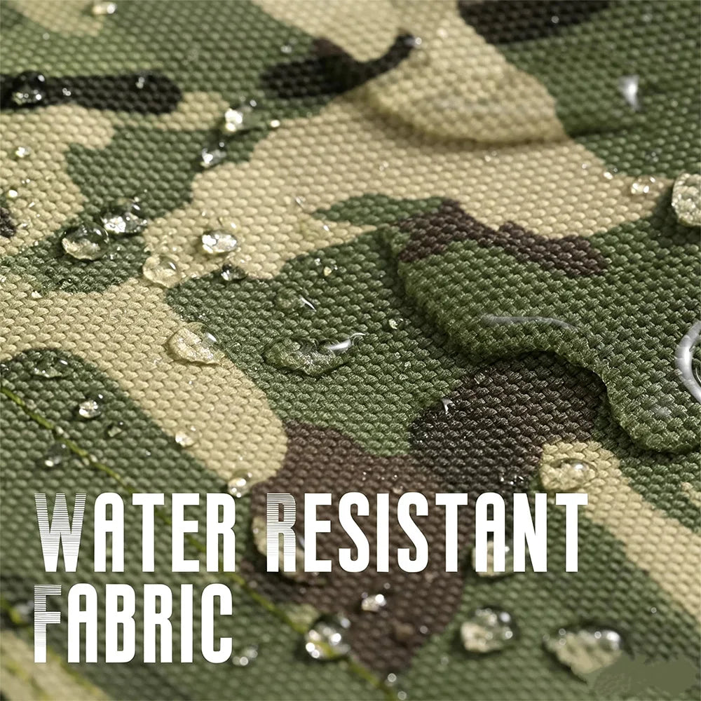 A5 Protective Case Cover Notebook, Outdoor Tactical Pocket Journal with Detachable Loose-leaf Pages